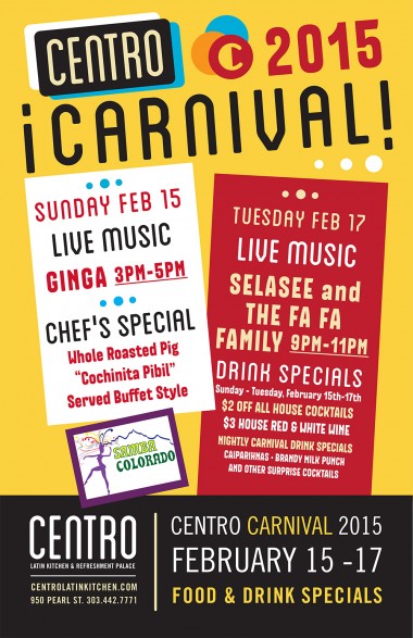 flyer courtesy of Centro